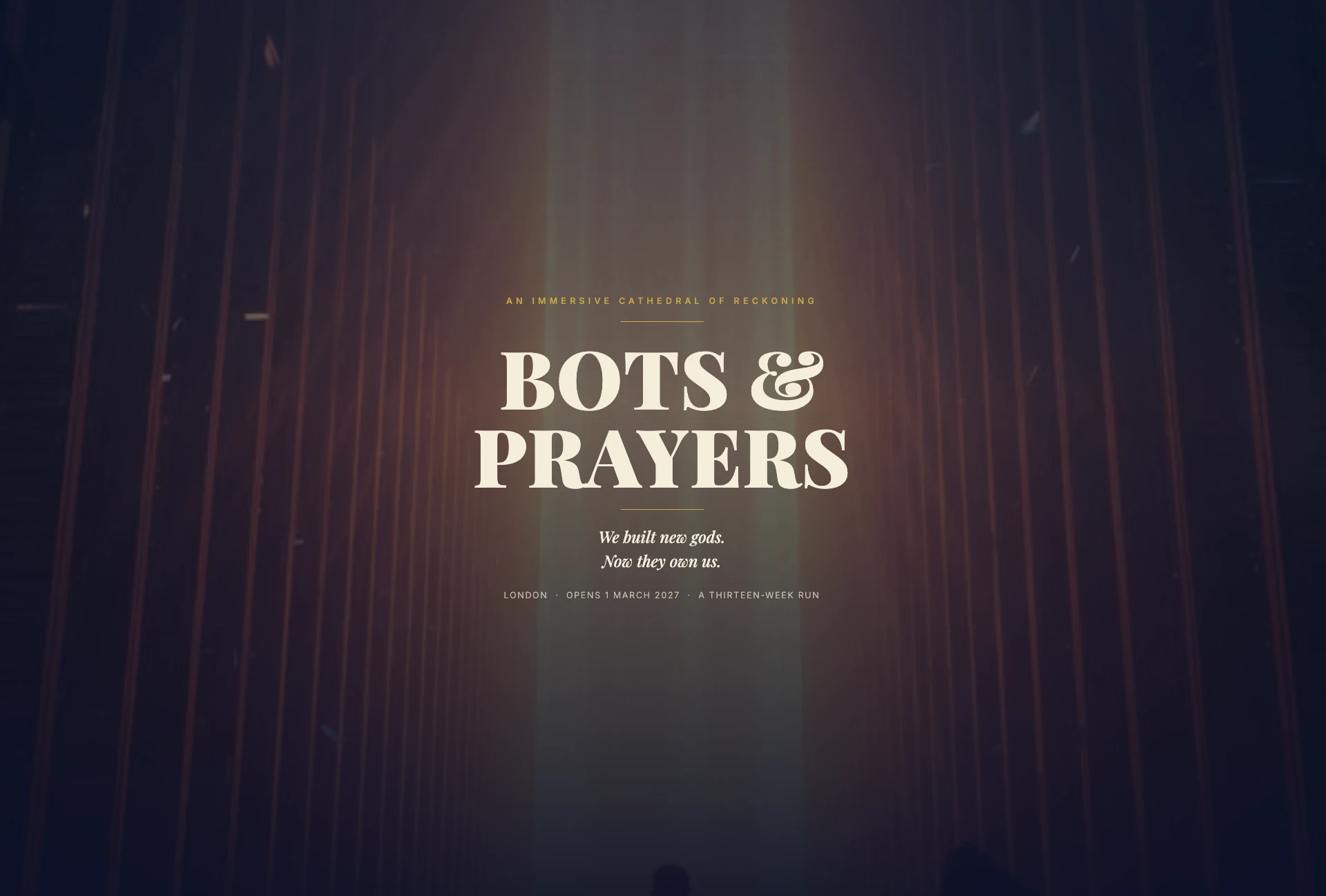 Bots & Prayers