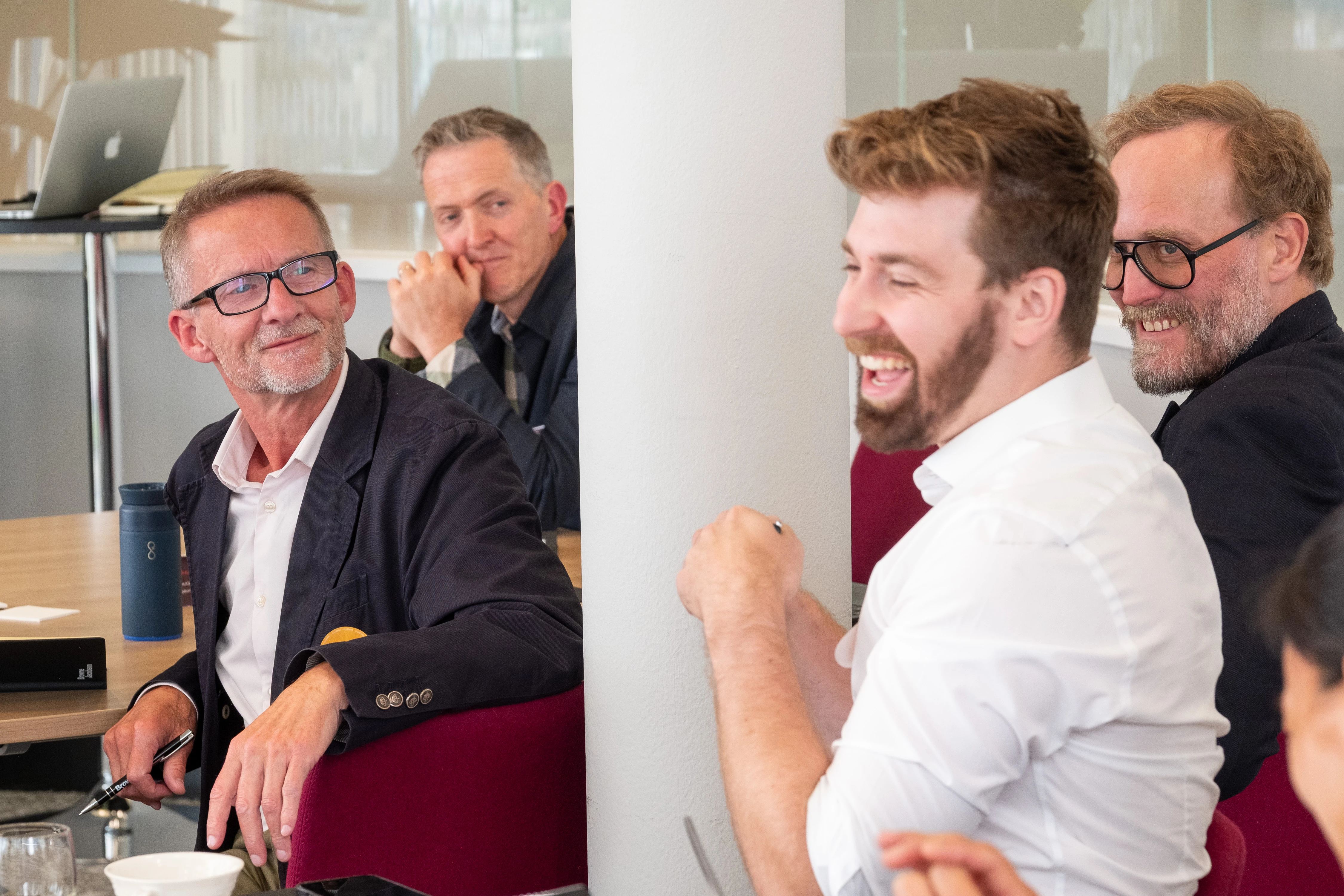 ClubZero Reuse Roundtable UK - Candid attendee networking and laughter