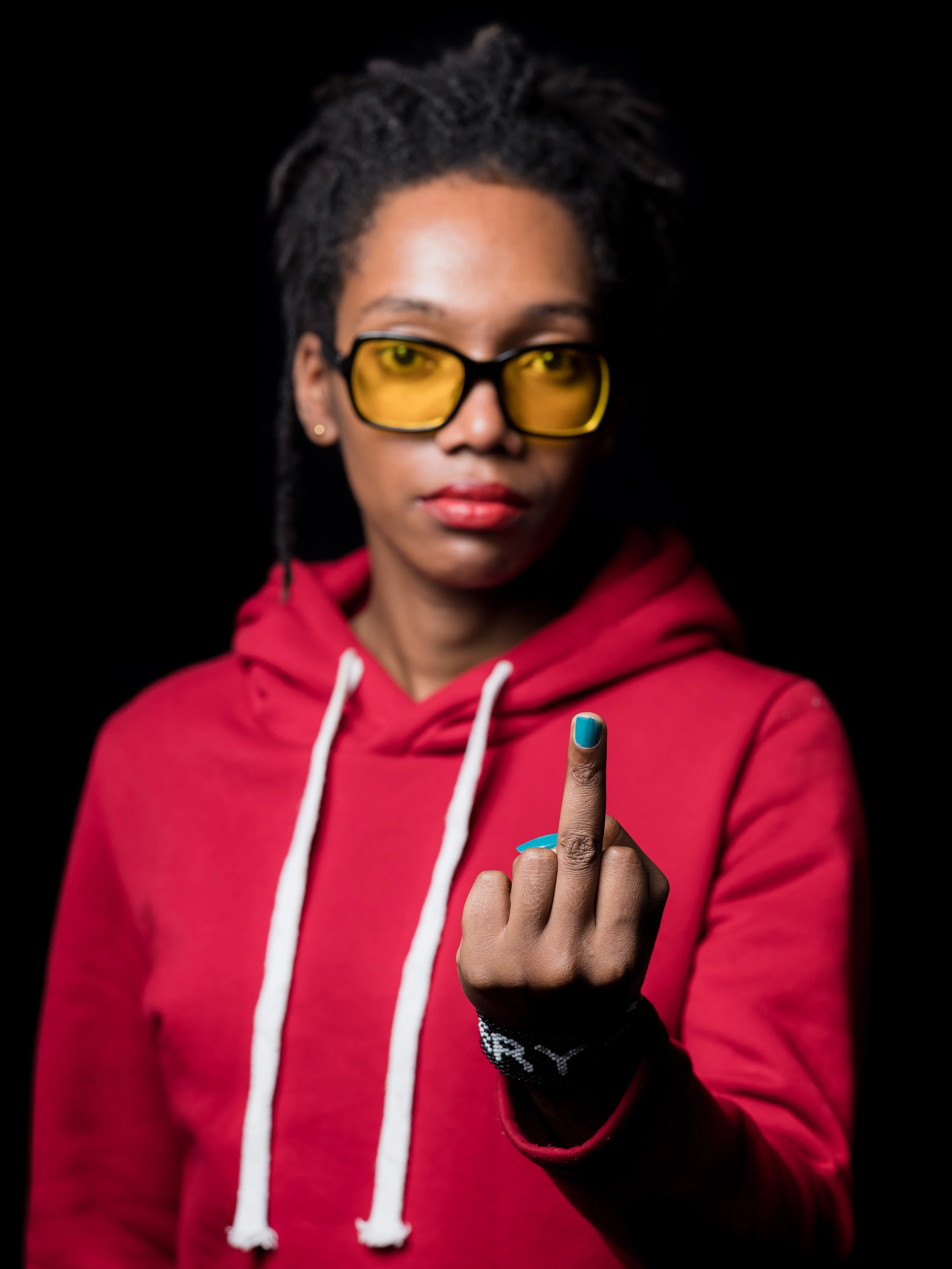 Freedom Fighters, Oslo Freedom Forum 2019 - Studio portrait, plain black backdrop